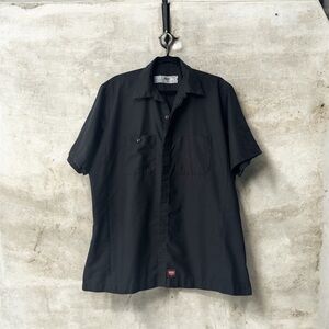 Black Men's Red Kap Work Shirt